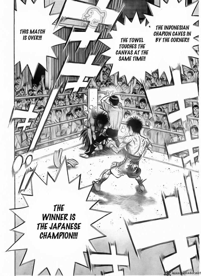 Hajime no Ippo: Fighting Spirit, Chapter 894 image 14